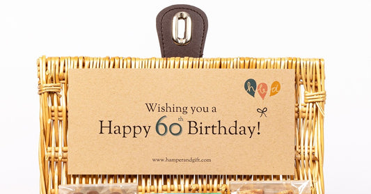 8 Unique 60th Birthday Hampers for Him