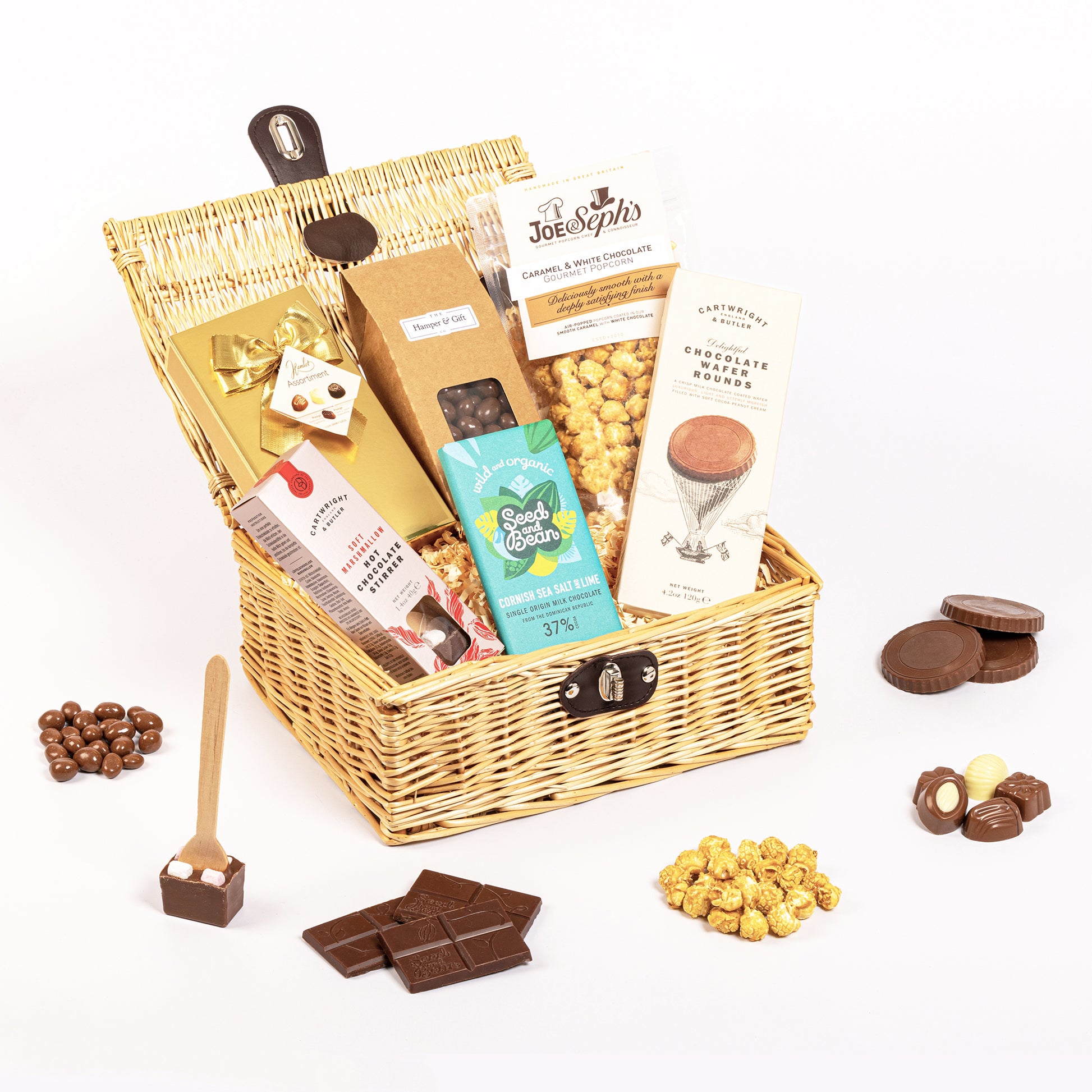 Chocolate Hamper filled with 6 different types of chocolate