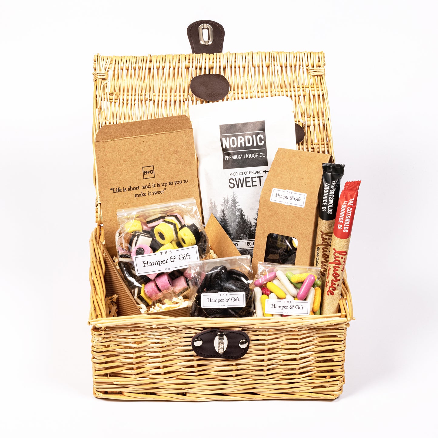 Liquorice Sweet Hamper filled with 7 different types of liquorice