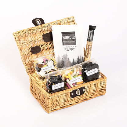 Little Liquorice Sweet Hamper filled with 6 different types of liquorice
