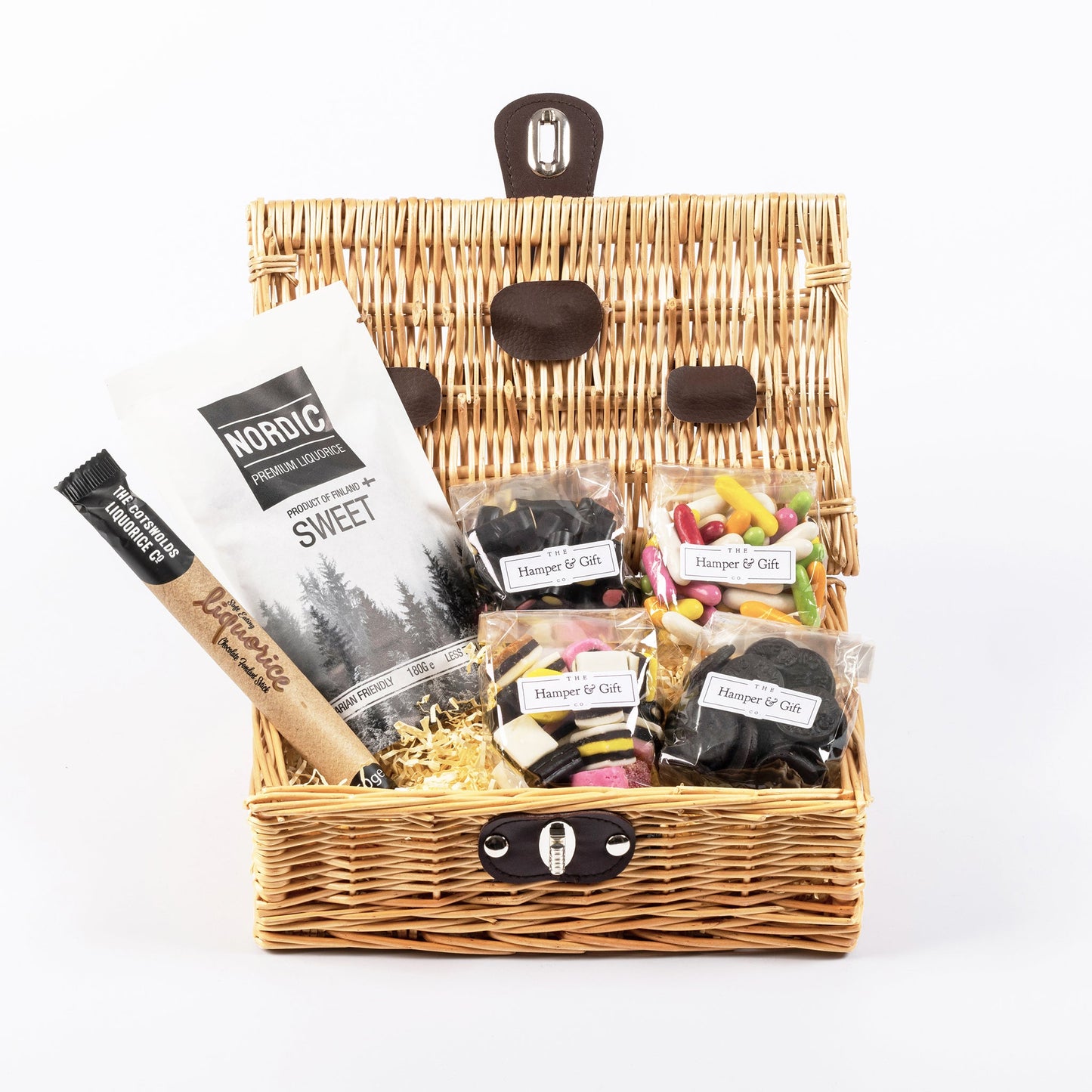 Little Liquorice Sweet Hamper filled with 6 different types of liquorice